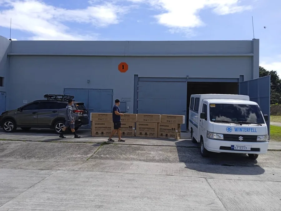 Restobar air conditioning installation