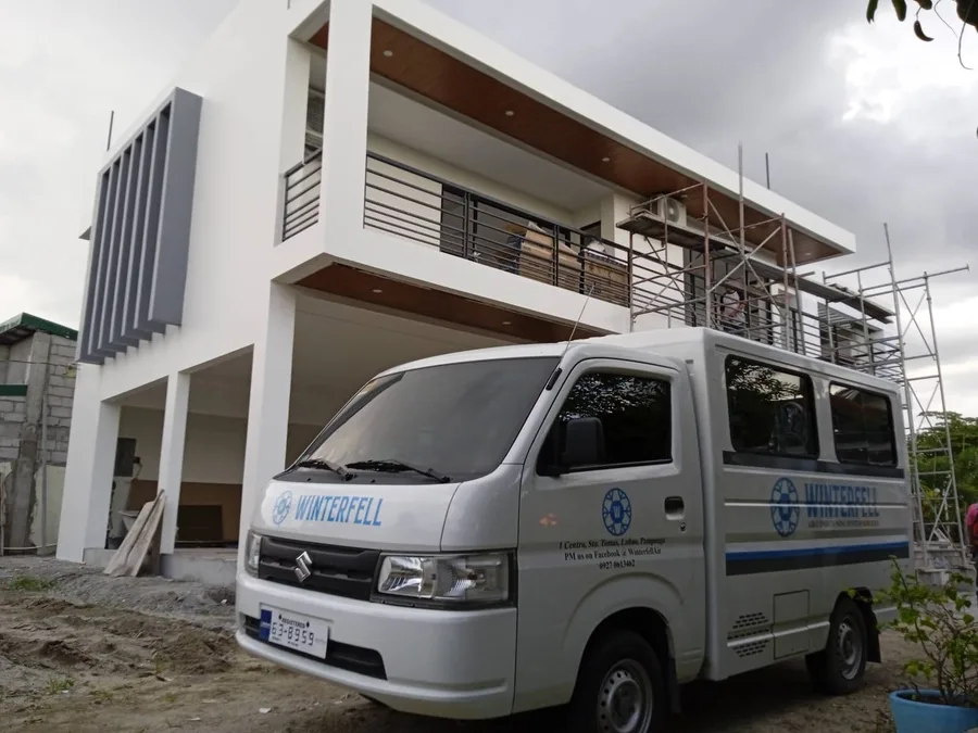 Residential wall-mounted aircon installation