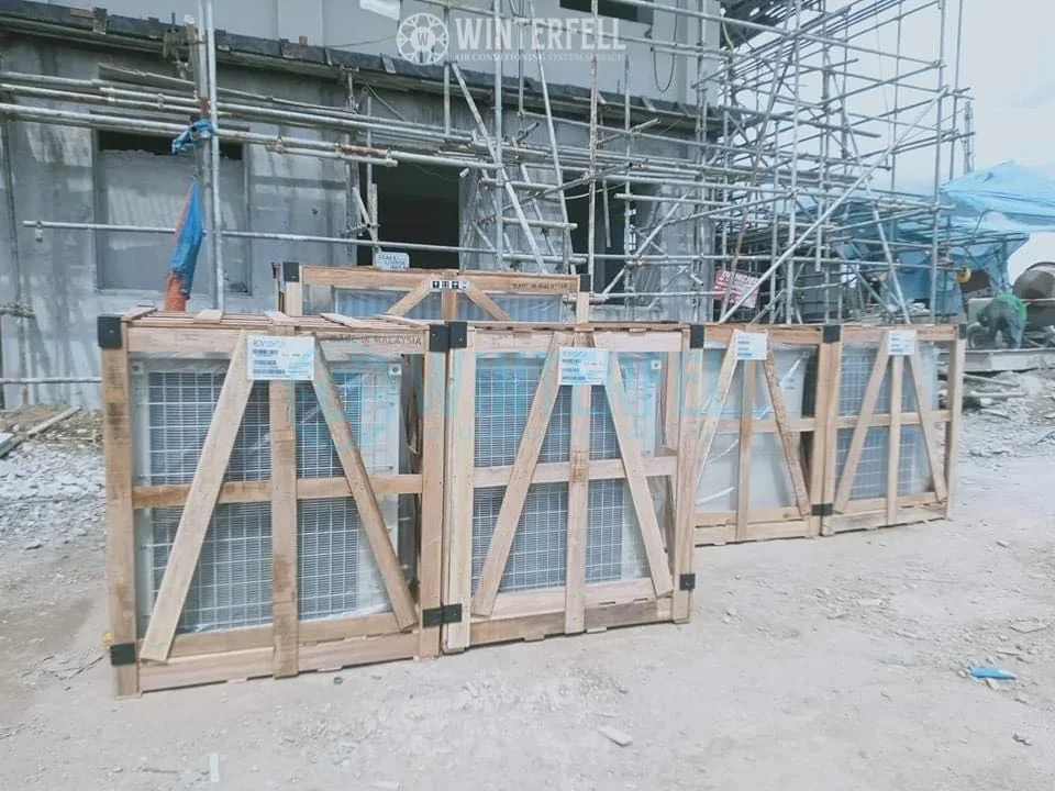 VRF system installation