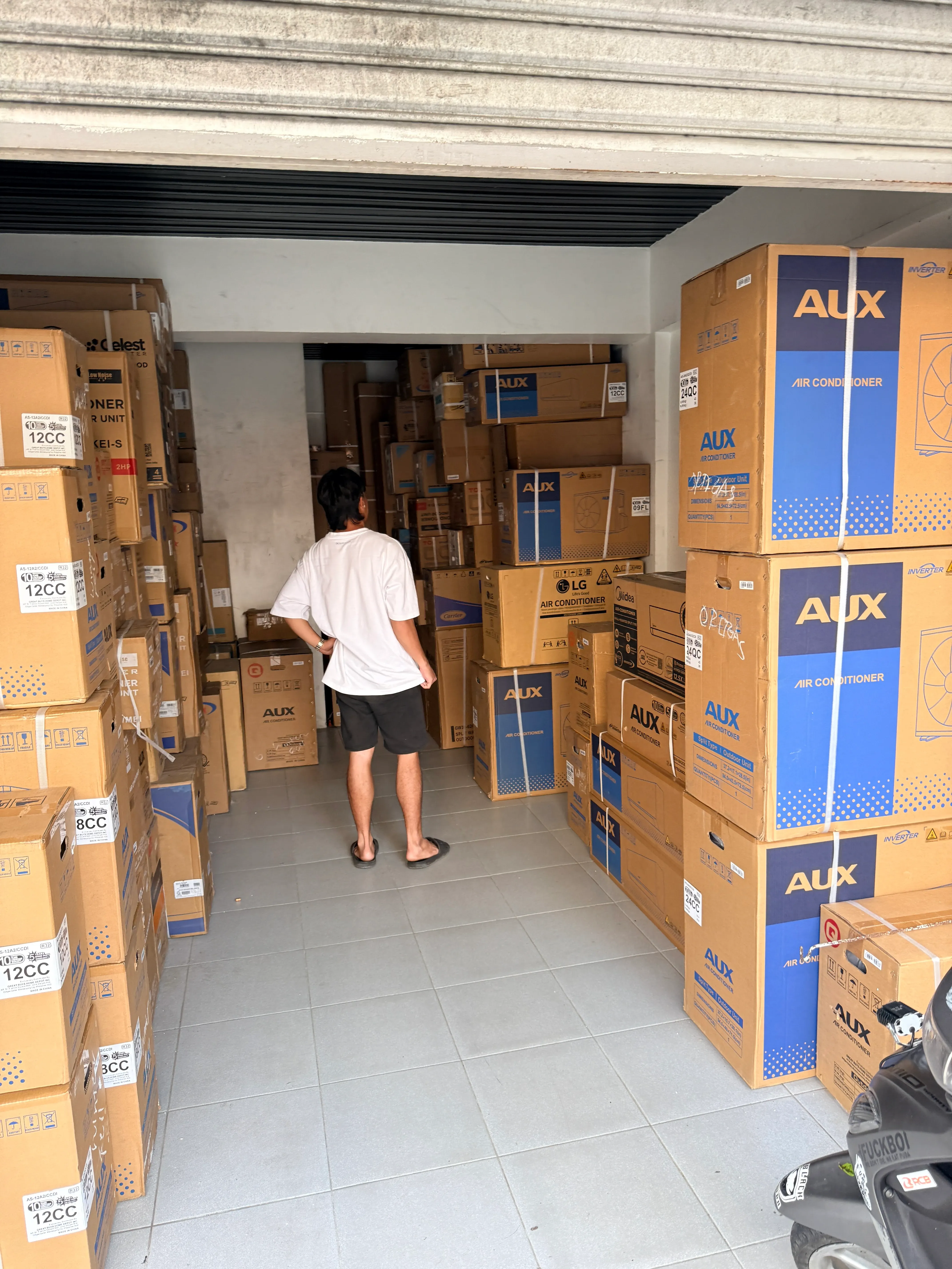 Winterfell air conditioning warehouse stock