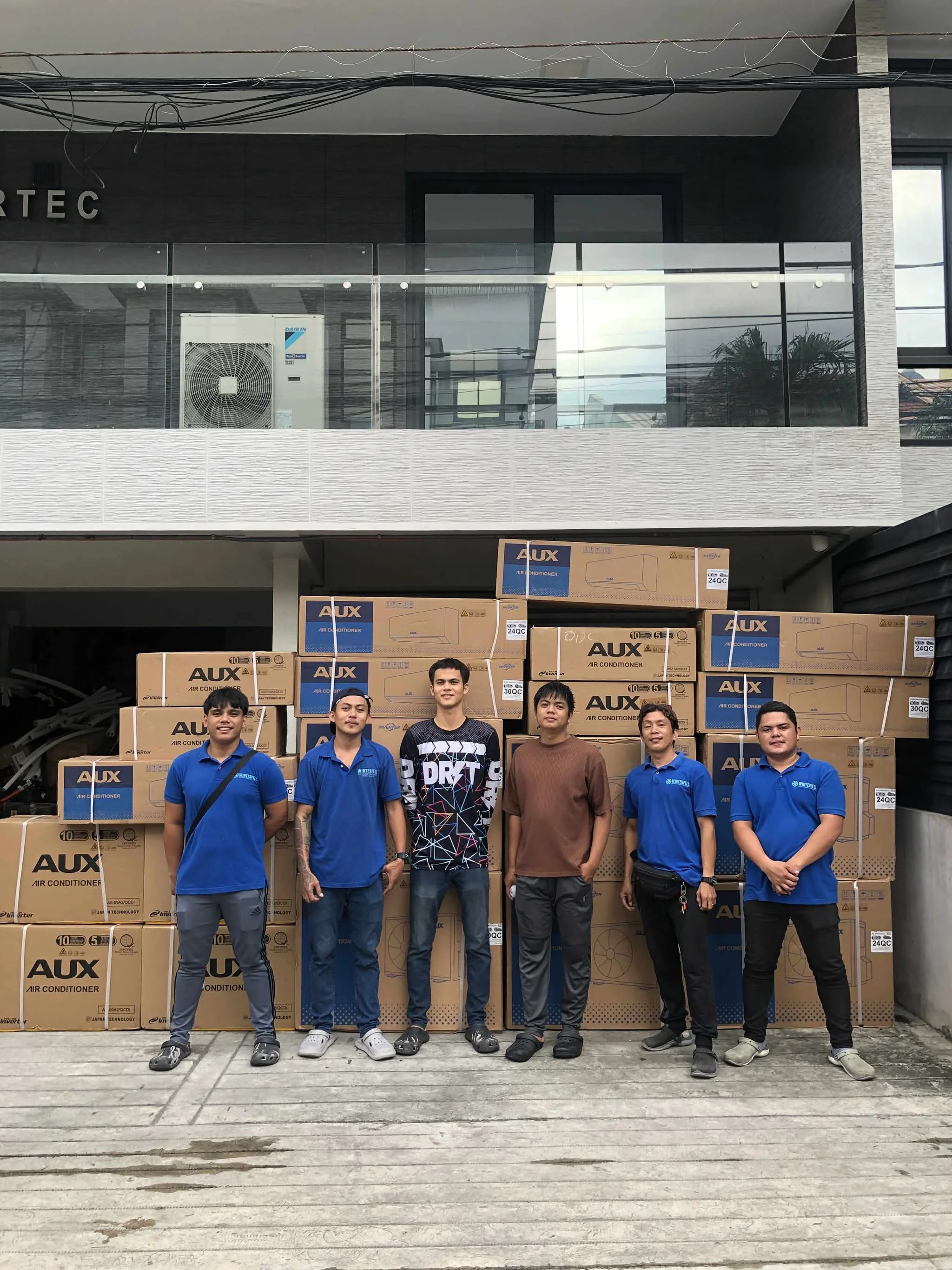 Winterfell air conditioning warehouse inventory